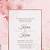 hot pink invitation template