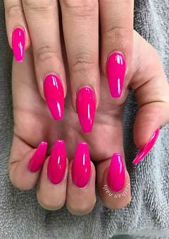 Hot Pink Nails Acrylic: A Trendy And Vibrant Nail Color In 2023
