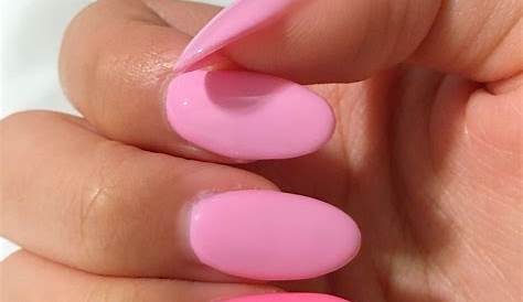 Hot Pink Nails Almond 45 Elegant And Chic Acrylic For Summer Designs
