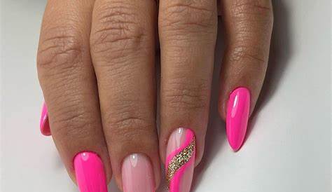Hot Pink Nails Chrome UPDATED 40 Fantastic August 2020