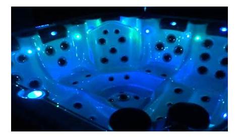 6 Person Premium Outdoor 40 Jet Heated Hot Tub Spa Aux Colored LED