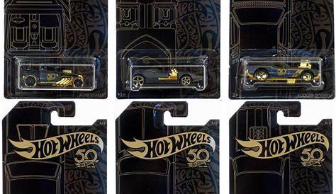 Hot Wheels 50 Anniversary Collection New th Black And Gold