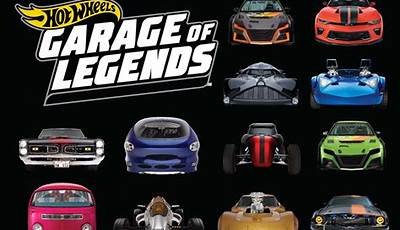 Hot Wheels Garage Of Legends
