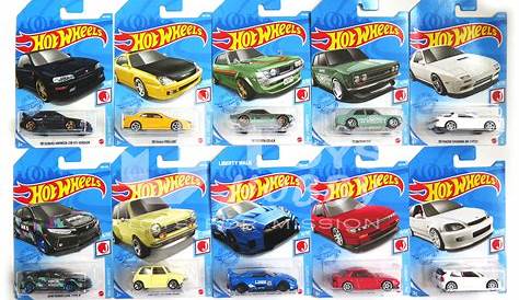 All Completed Hot Wheels 2021 HW J-Imports Series (35GT-RR, Civic