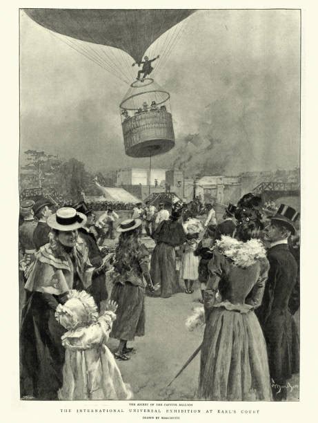 hot air balloon 1898