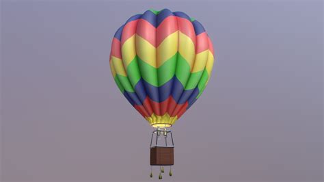 hot air balloon 3d print
