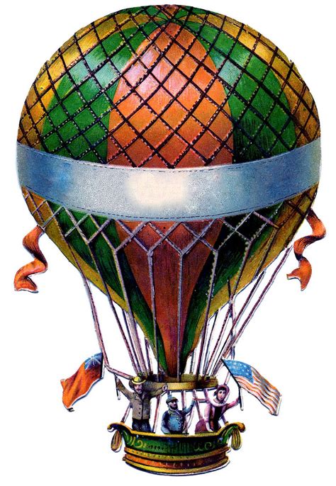 hot air balloon art print