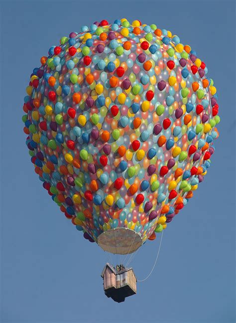 hot air balloon blow up