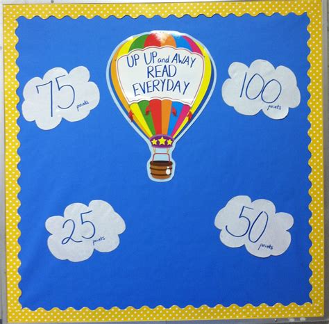 hot air balloon bulletin board sayings