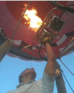 hot air balloon burner btu