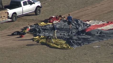 hot air balloon crash in arizona video