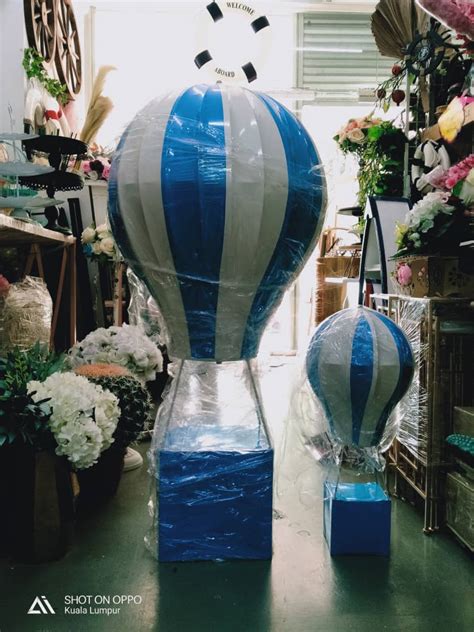 hot air balloon decorations rentals