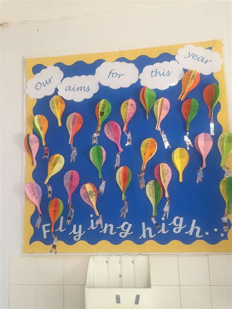 hot air balloon display classroom