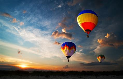 hot air balloon flights