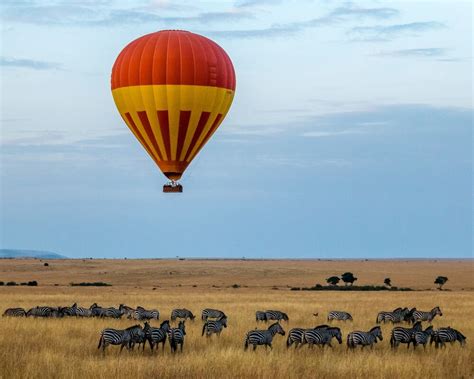 hot air balloon masai mara