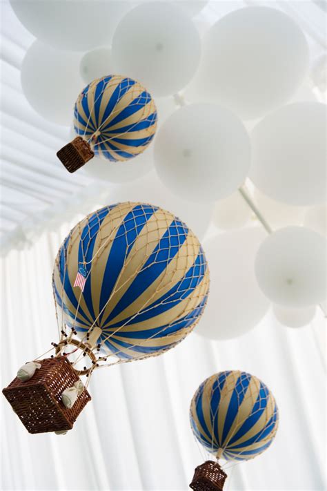 hot air balloon party theme