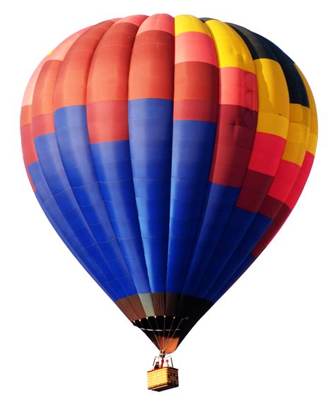 hot air balloon png transparent background