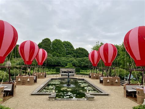 hot air balloon restaurant surrey