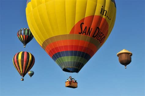 hot air balloon ride california san diego