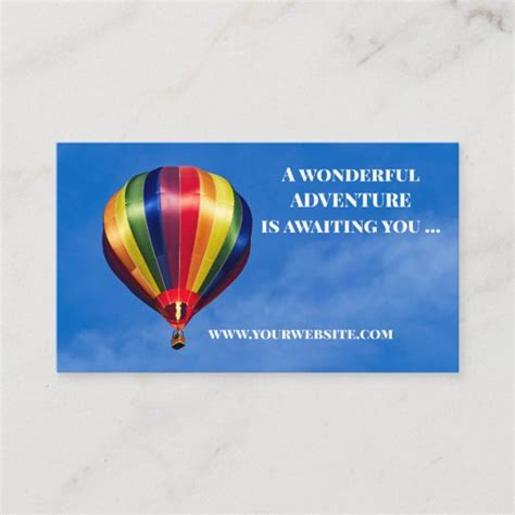 hot air balloon ride gift certificate