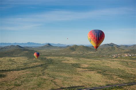 hot air balloon ride tucson az