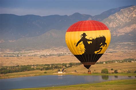 hot air balloon rides in colorado springs