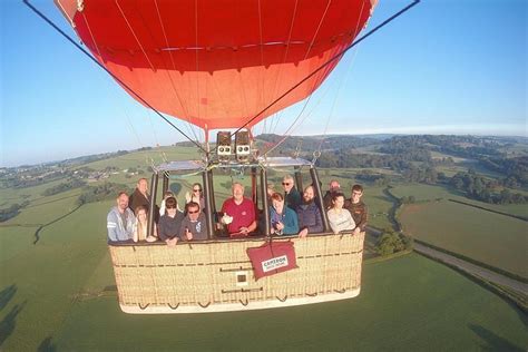 hot air balloon rides in devon near exeter