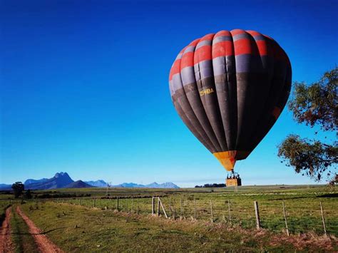hot air balloon rides western cape