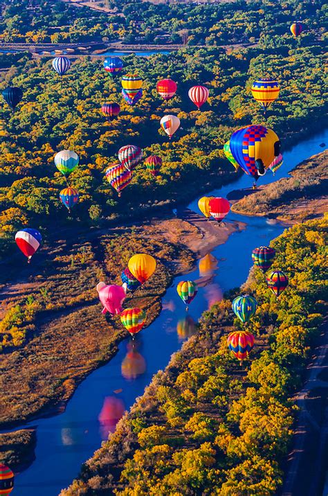 hot air balloon rio grande albuquerque