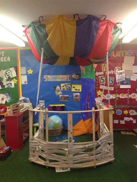 hot air balloon role play area