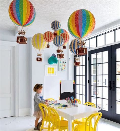 hot air balloon room decor