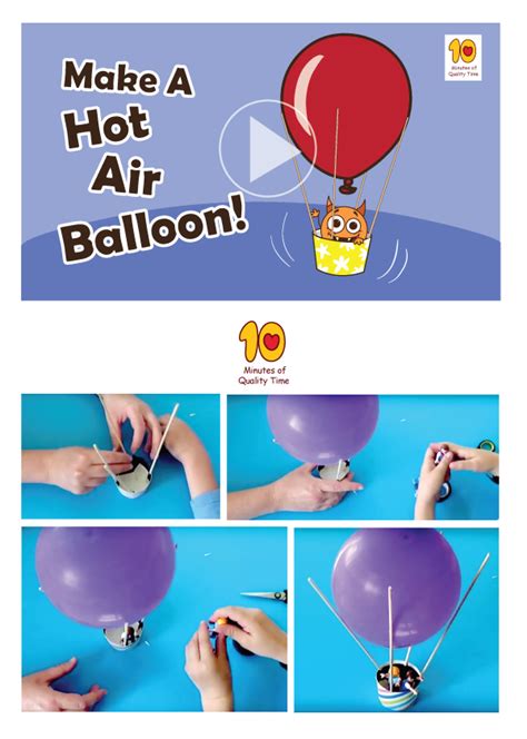 hot air balloon video for children