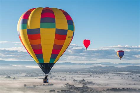 hot air ballooning flight