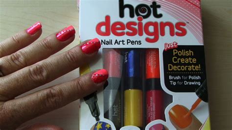 hot designs nail art tutorial
