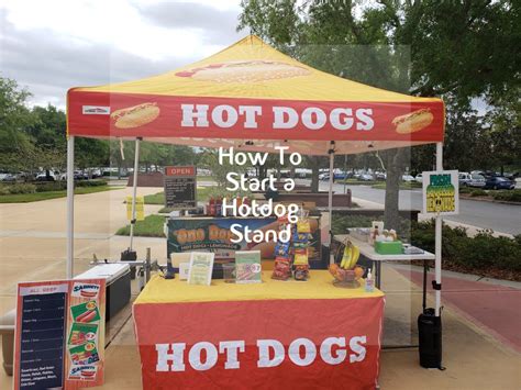 hot dog stand blueprint