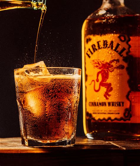 hot drinks made with fireball whiskey