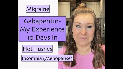 Hot Flushes Gabapentin