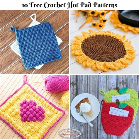 Hot Pad Crochet Patterns Free