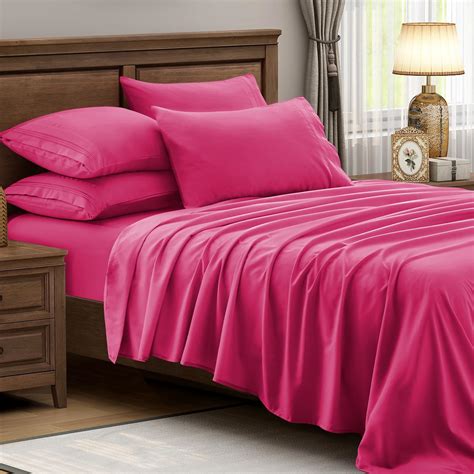 Hot Pink Bed Sheets Queen