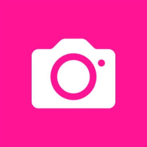 Hot Pink Camera Widget