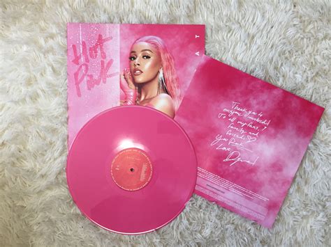 hot pink doja cat vinyl