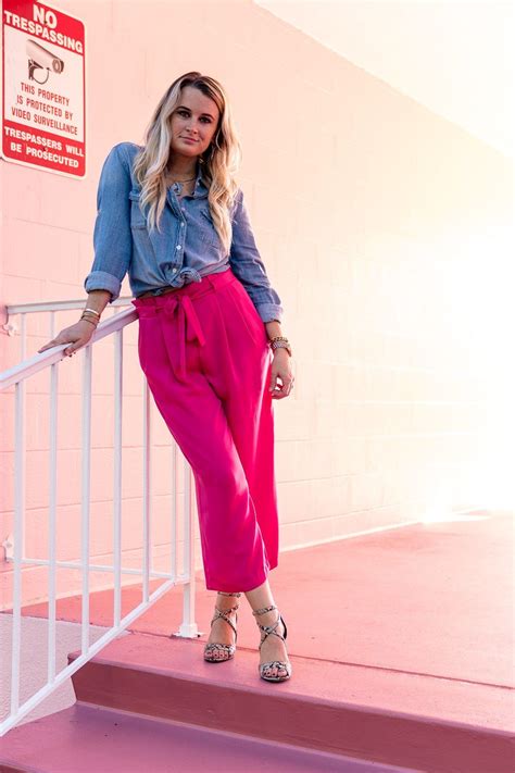 Home Pink Peonies by Rach Parcell Pink pants outfit, Fashion, Hot