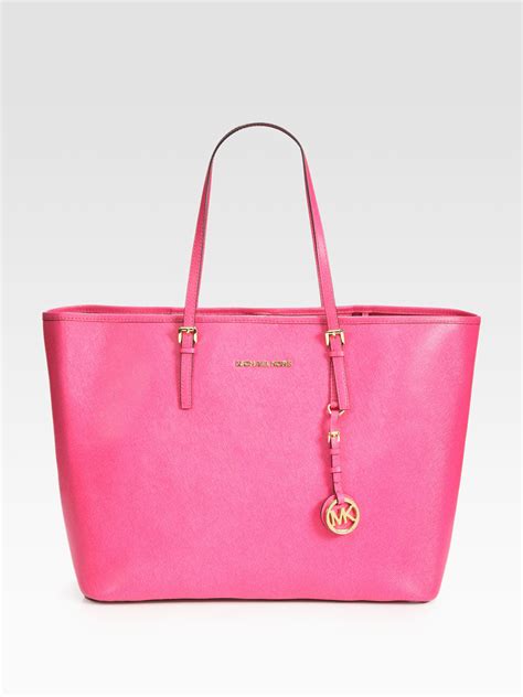hot pink tote bags for women