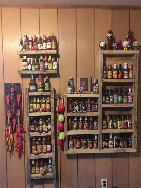 Hot Sauce Shelf