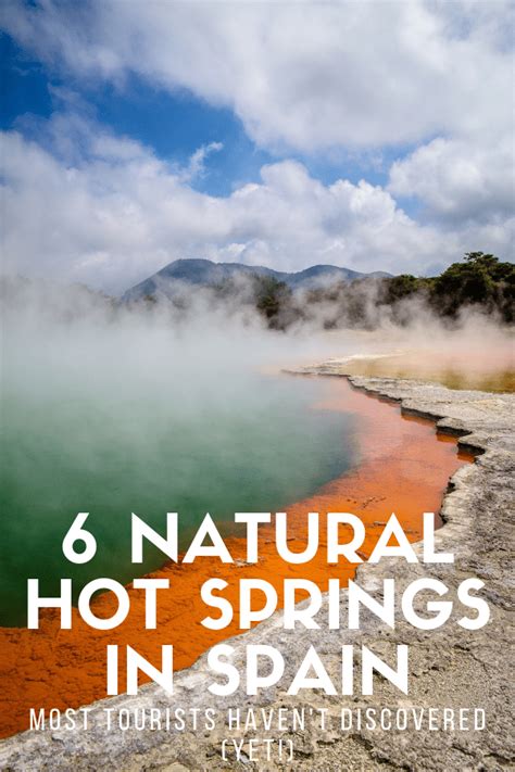 Hot Springs Spain Map