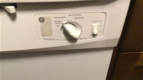Hot Start Option Dishwasher
