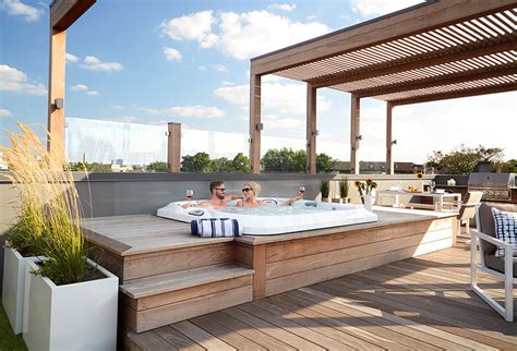 Hot Tub Roof Deck