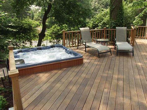 hot tubs deck