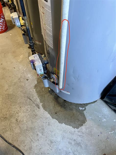 Hot Water Heater Overflow Pipe Size