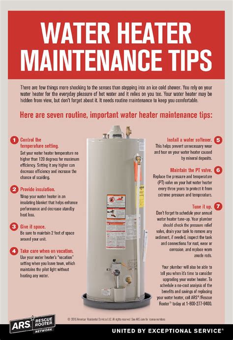 hot water heater routine maintenance cost